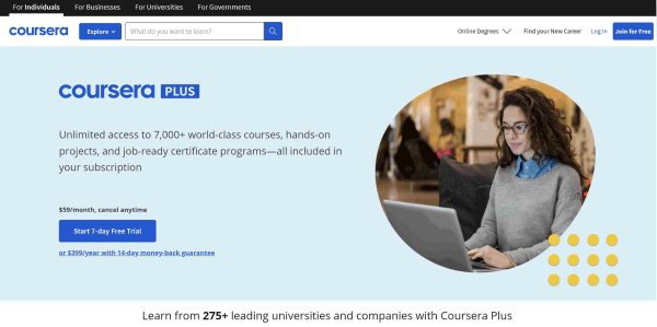 Coursera Learning Platform