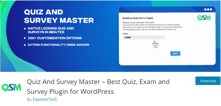 11 Free Quiz Maker Plugins in WordPress 2025 - Fox LMS