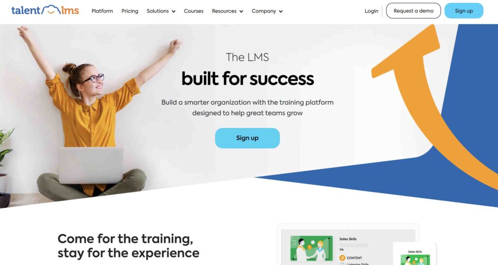 TalentLMS tool for small business