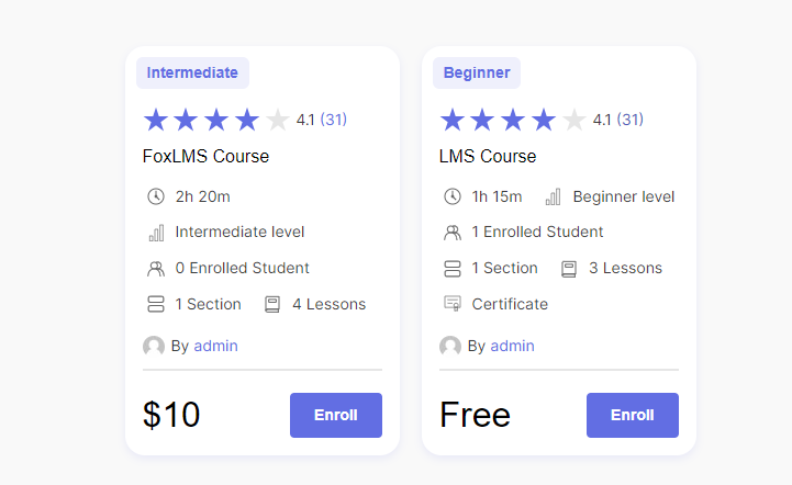 Enrolling In LMS Courses