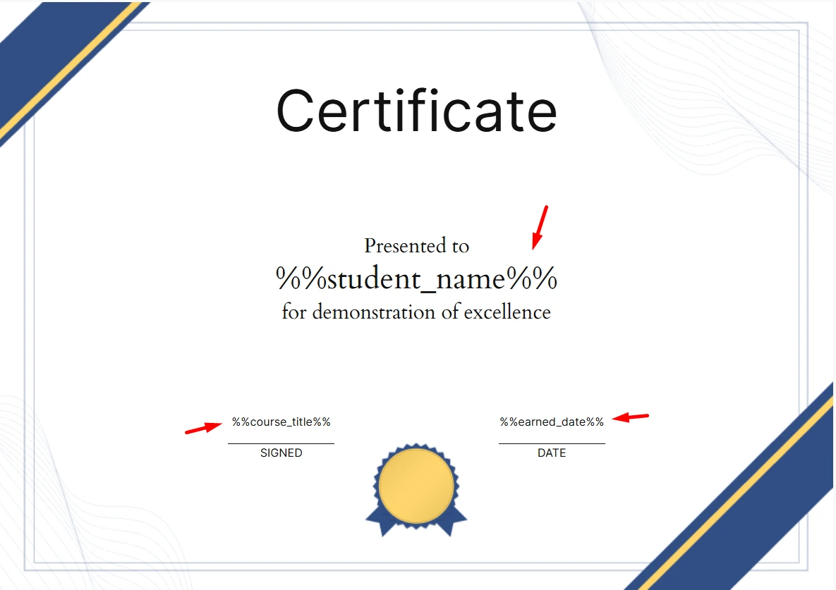 LMS Certificate