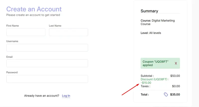 Coupon Frontend