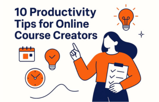 10 Productivity Tips for Online Course Creators