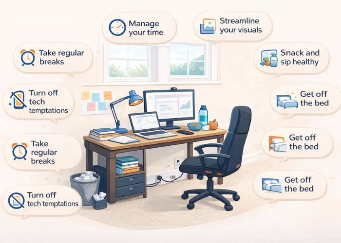 productive study space