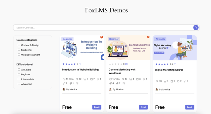wordpress lms plugin FoxLMS